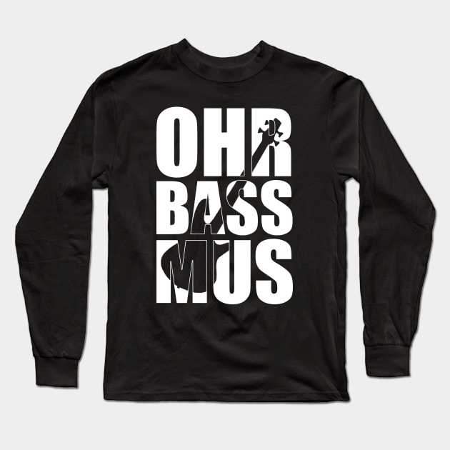 OHRBASSMUS funny bassist gift Long Sleeve T-Shirt by star trek fanart and more